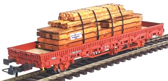 Loewe Ladegut Gala-Holz FÜRSTENBERG HOLZ / HO, 100 mm 2480 