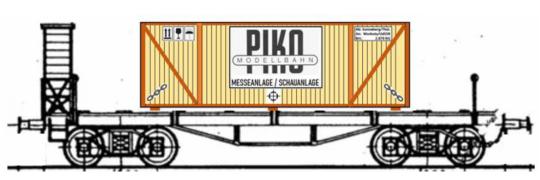 Loewe Ladegut Überseekiste P I K O, Ep. III-IV / TT, 65 mm 