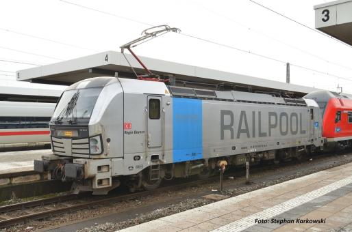 Jägerndorfer H0  E-Lok Vectron Railpool DB Metall 27040 