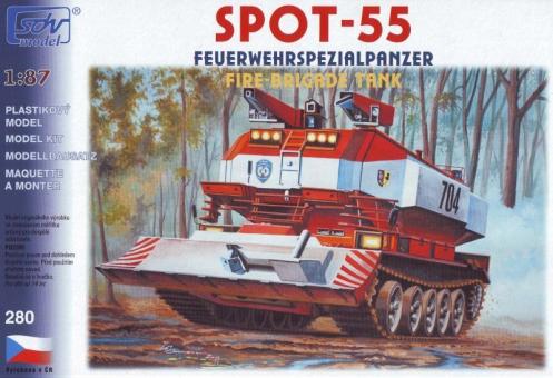 SDV LKW Bausatz SPOT - 55 Feuerwehrspezialpanzer 