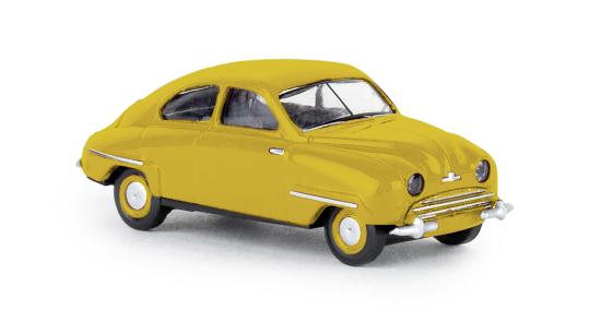 Brekina PKW Saab 92 dunkelgelb 28604 