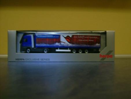 Herpa LKW MB Actros MP2 LH/Aerop. Ga-KSZ Seehafenstadt 