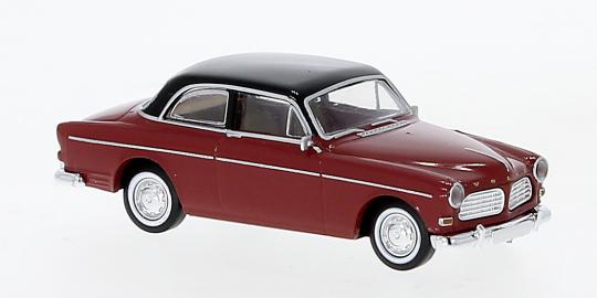 Brekina PKW Volvo Amazon 2türig, rot/schwarz 