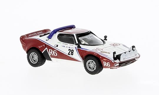 Brekina PKW Lancia Stratos HF 28 v. Isabella Bignardi, Rally Elba ´82 29661 