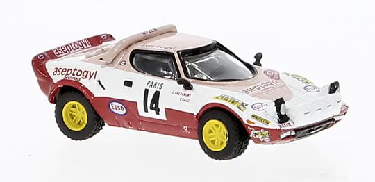 Brekina PKW Lancia Stratos HF 14 von Christine Dacremont,  Monte ´77 29662 