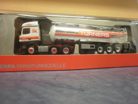 Herpa LKW MB Actros 11 Streamspace Tank-Sz Turners 306720 