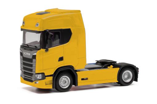 Herpa LKW Scania CS 20 Topl/Aerop. SZM gelb 