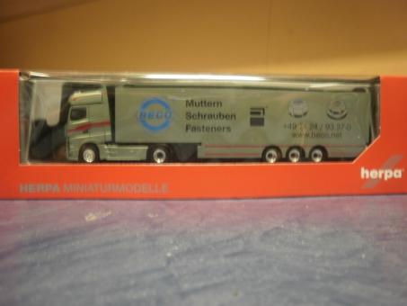 Herpa LKW MB Actros 11 Bigspace KSZ Bagermühl BECO 