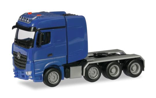 Herpa LKW MB Arocs Bigsp. SLT Schwerlast-SZ blau 307734 