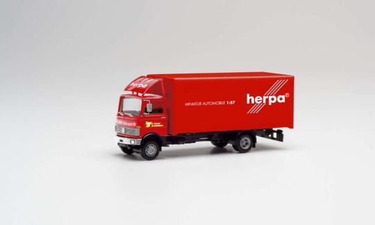 Herpa LKW MB 813 Koffer-LKW Herpa Motorsport 