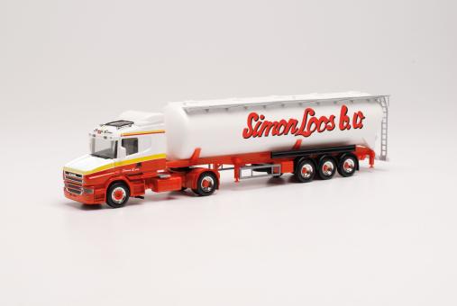 Herpa LKW Scania Hauber Aerop. Kippsilo-SZ Simon Loos 