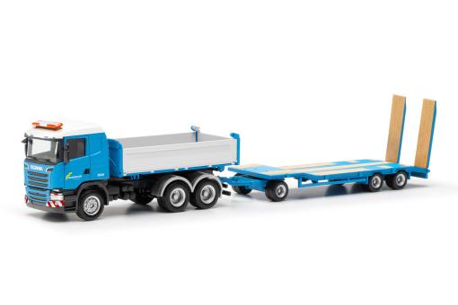 Herpa LKW Scania R Baukipper-LKW + TU3 Felbermayr 