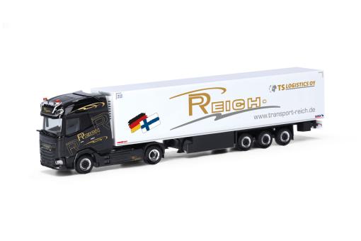 Herpa LKW DAF XG+ Kühl-KSZ Reich 