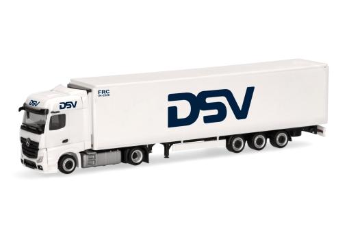 Herpa LKW MB Actros 18 Bigsp Kühl-KSZ Lowline DSV 