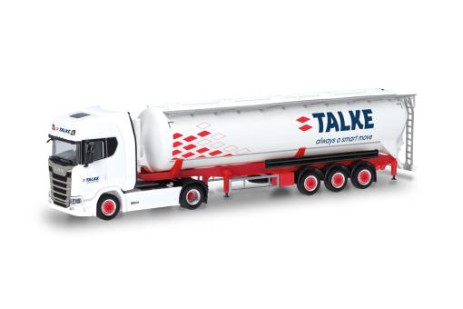 Herpa LKW Scania CS 20 Aerop. Kippsilo-SZ Talke 