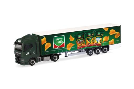 Herpa LKW MAN TG-X GX Aerop. Ga-KSZ CJT/Funny Frisch 318501 