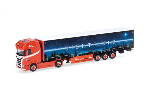 Herpa LKW Scania CS 20 HD Aerop. Ga-KSZ Ferntrans Haas 15m 318785 