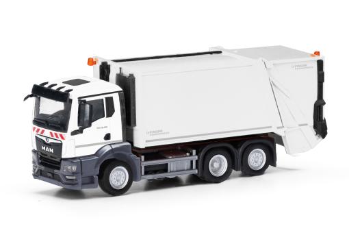 Herpa LKW MAN TG-S NN Pressmüllwagen-LKW Faun Variopress 