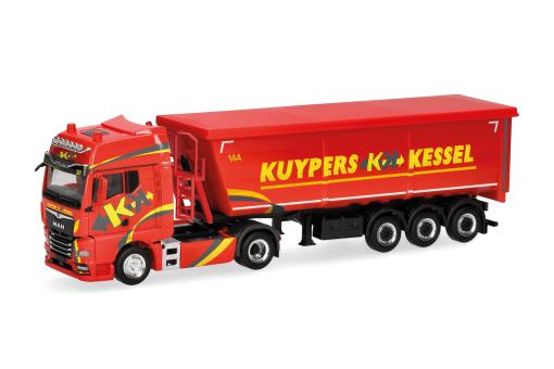 Herpa LKW MAN TG-X GX Aerop. Stahlmulden-Sz Kuypers 319065 