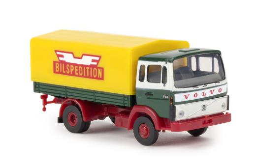 Brekina LKW Volvo F613 Pritsche/Plane Bilspedition 