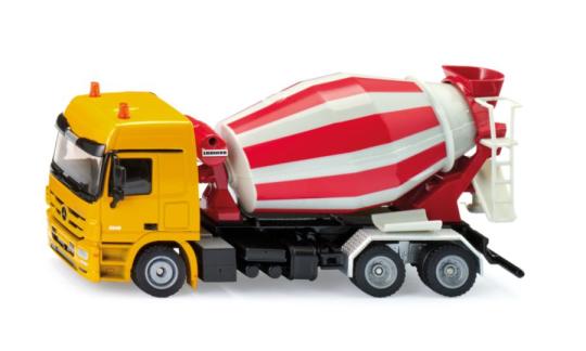 SIKU 1:50 MB Actros MP3 Fahrmischer blau-gelb 