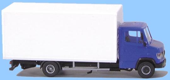 AWM LKW MB Vario Koffer blau/weiß 