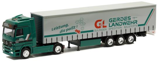 AWM LKW MB Actros LH/Aerop. Ga-KSZ Gerdes + Landwehr Sped 