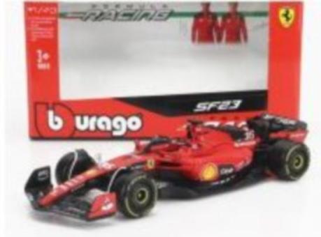 bburago 1:43 FERRARI F1 SF-23 TEAM SCUDERIA FERRARI N 16 MONZA 24 LECLERC 