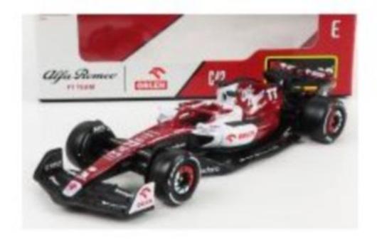 bburago 1:43 ALFA ROMEO F1 C42 - BAHRAIN GP 2022 - VALTTERI 