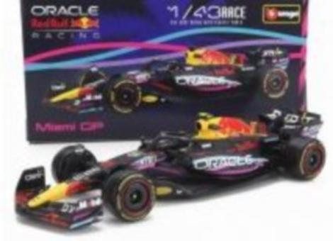 bburago 1:43 RB19 TEAM ORACLE RED BULL RACING N 112nd MIAMI GP 2023 SERGIO PEREZ 