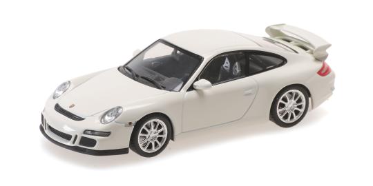 Minichamps PORSCHE 911 GT3 - 2006 - WHITE - SPORT AUTO 