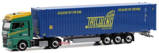 Herpa LKW MAN TG-X GX Aerop. Ga-KSZ Gartner Tailwind 