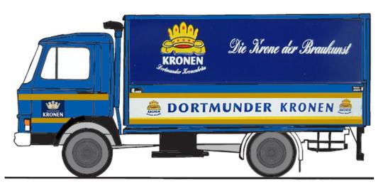 Loewe Iveco Zeta 90M5 LKW  DORTMUNDER KRONEN / HO 4080 