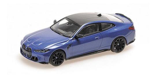 Minichamps 1:43 BMW M4 - 2020 - BLUE METALLIC 