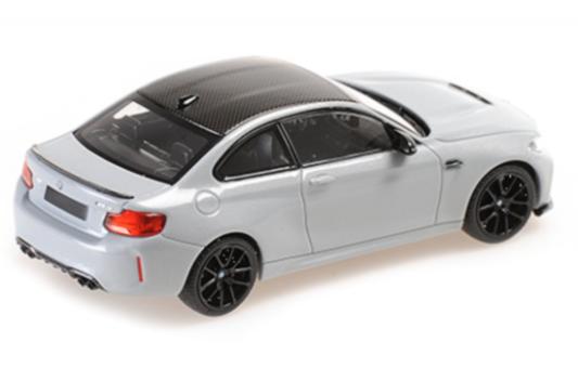 Minichamps 1:43 BMW M2 CS (2020)- silver with black wheels 