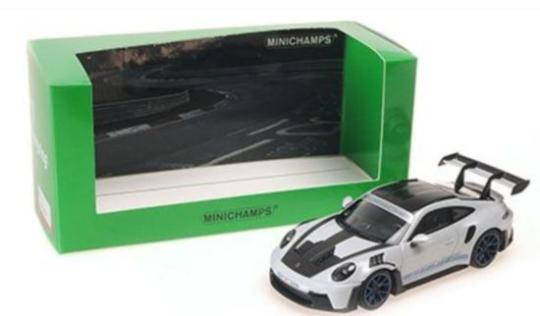 Minichamps 1:43 PORSCHE 911 (992) GT3RS – 2022 – GREY METALL 