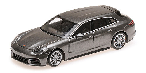 Minichamps 1:43 PORSCHE PANAMERA 4S DIESEL SPORT TURISMO - 2017 ACHATGRAU-METALL 