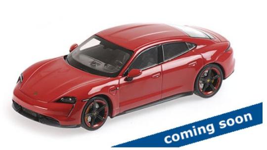 Minichamps 1:43 PORSCHE TAYCAN TURBO S - 2020 - KAMINROT 