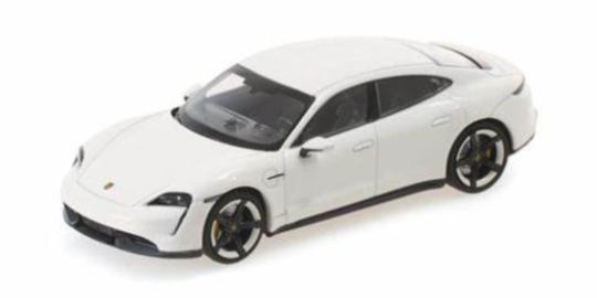 Minichamps 1:43 PORSCHE TAYCAN TURBO S - 2020 - WHITE METALL 