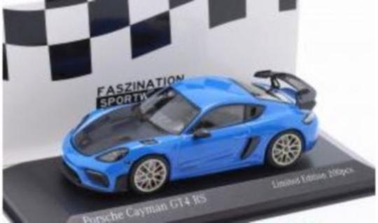 Minichamps 1:43 Porsche 718 (982) Cayman GT4 RS with Weissac 