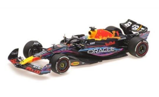 Minichamps 1:43 ORACLE RED BULL RACING RB19 – MAX VERSTAPPEN  WINNER MIAMI GP 23 