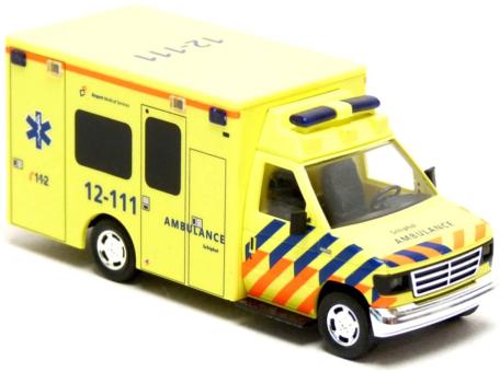 Busch Ford E-350 RTW Ambulance Airporst Amsterdam Schiphol 41800-106 