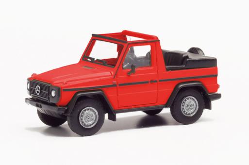 Herpa PKW MB G-Modell Cabrio, rot 420860 