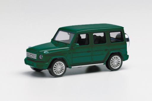 Herpa PKW MB G-Klasse m. AMG-Fel.smaragdgrün metallic 430760 