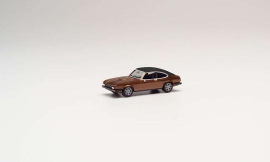 Herpa PKW Ford Capri II m. Vinyld. braun 430807 