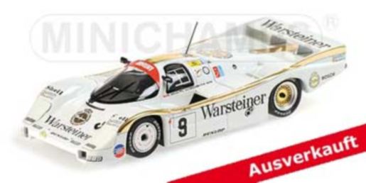 Minichamps 1:43 PORSCHE 956L 'WARSTEINER' - TEAM BRUN MOTORS 