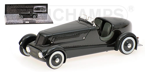 Minichamps 1:43 FORD EDSEL ROADSTER - 1934 - PEARL ESSENCE GUN METALLIC DARK GRE 