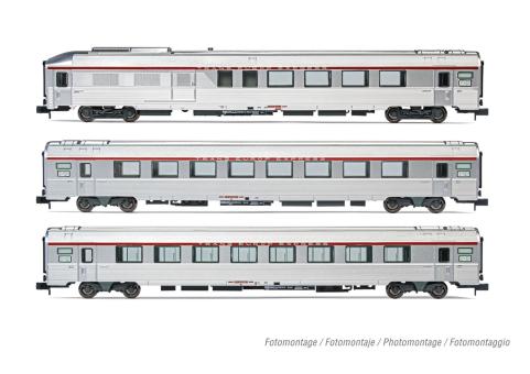 Arnold 3-tlg Set TEE Cis.A4Dtux/Vru/A3rtu SNCF Ep.IV HN4441 