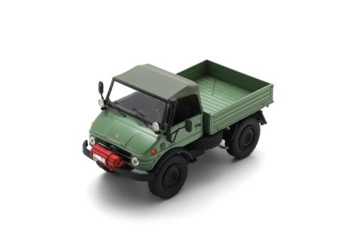 Schuco 1:43 MB Unimog U 406 grün 