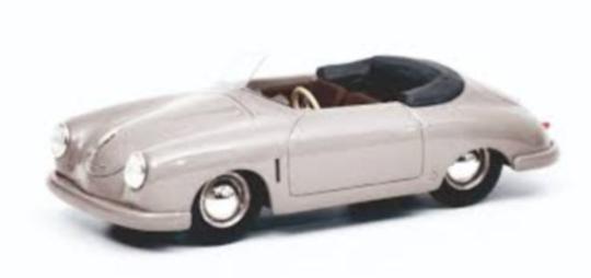 Schuco 1:43 Porsche 356 Gmünd silber 